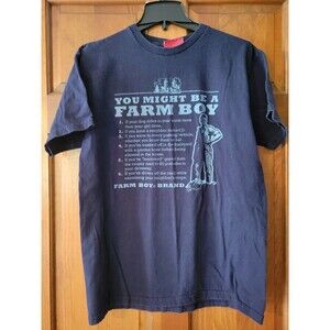 Men's Medium Farm Boy & Feed Co. Tee